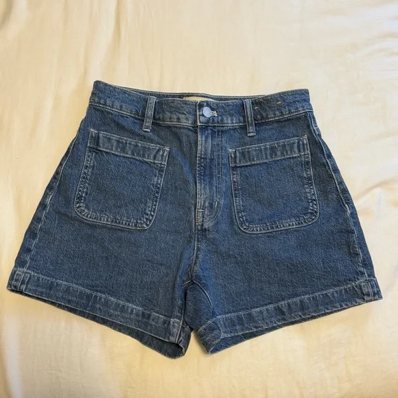 Madewell The High Rise Sailor Shorts - Picture 2 of 10